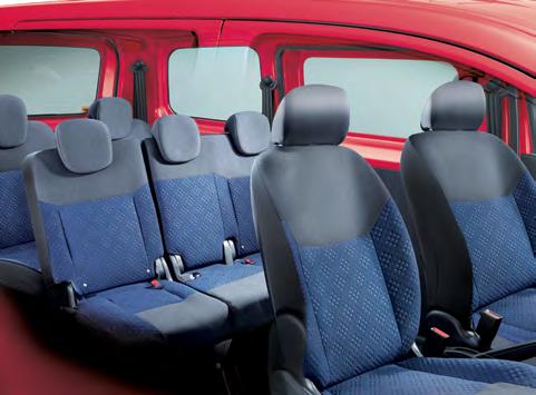 Both the second and third row of seats are foldable, providing outstanding flexibility for either business or leisure needs.