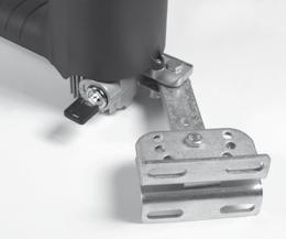 required, and to its multi-hole rear bracket 01, easily adjustable to be located in the most suitable operating position by simply changing the through hole combination.