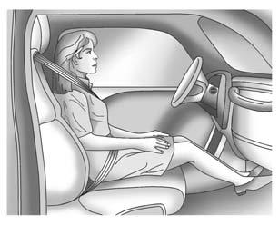 3-26 Seats and Restraints If the Off Indicator Is Lit for an Adult-Sized Occupant If a person of adult-size is sitting in the front outboard passenger seat, but the off indicator is lit, it could be
