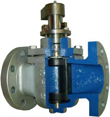 Basic structure is consists of plug, cover, body, position indicators, stem seal and bearing.