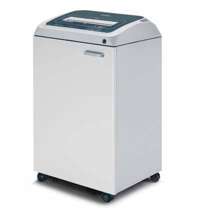 www.elcoman.it Kobra 270 TS Professional TOUCH SCREEN Shredder available in six shredding security levels. Carbon hardened cutting knives, unaffected by staples and metal clips.