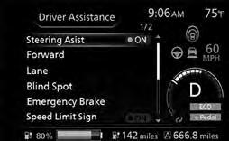 CANCELLING THE PROPILOT ASSIST SYSTEM To cancel ProPILOT Assist, do one of the following: Push the CANCEL switch 3 on the steering wheel. Tap the brake pedal. Push the ProPILOT Assist switch.