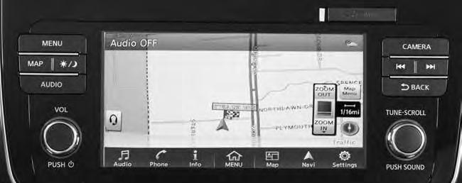 SYSTEM GUIDE 2 6 3 7 5 8 4 9 NAVIGATION SYSTEM (if so equipped) Your Navigation System can calculate a route from your current location to a preferred destination.