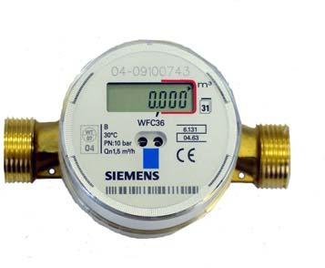 5 328 SIEMECA Electronic Water Meters WFC WFH Electronic, mains-independent meters to acquire water consumption in autonomous domestic water plants.