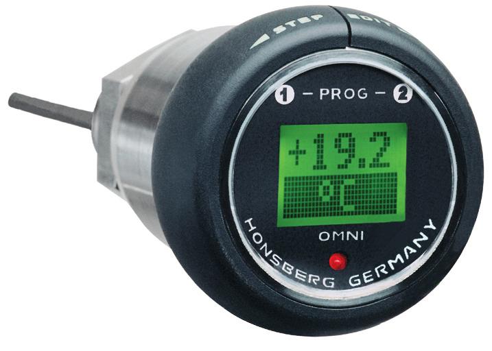 temperature transmitters Compact for Liquids Probe length ½ inch BSP 0 C to 250 C (Pt 100) 10 V DC to 30 V DC 50mm to 200mm Temperature with Local Display Display ½