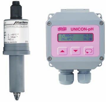 transducers for liquids ph and Redox 12 V DC to 30 V DC