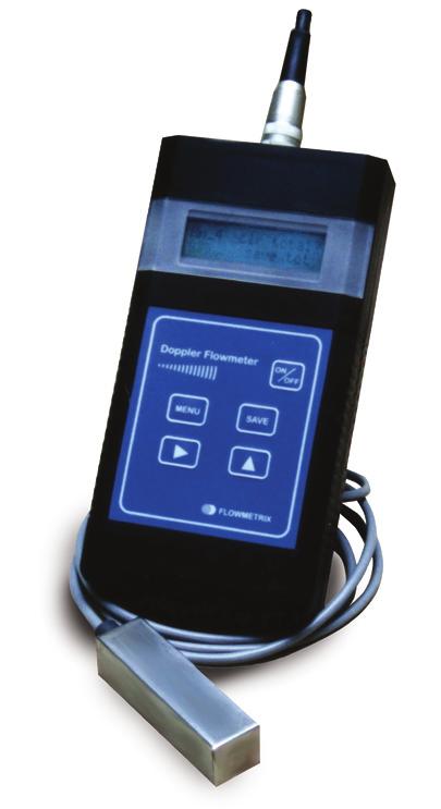 doppler flow meters Portable Flow Meter Accuracy 4x AA