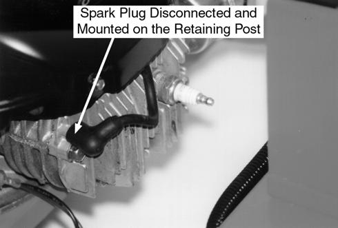 Always Remove the Spark Plug Wire Before Doing Any Adjustments or Maintenance Before doing any adjustments or maintenance on your DR POWERWAGON you should always disconnect the spark plug wire and