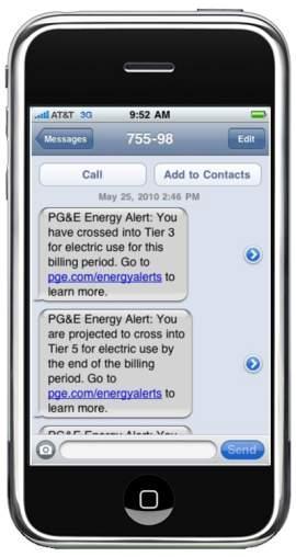 Today: Energy Alerts California uses a 5 tiered usage structure. Higher tiers have higher rates.