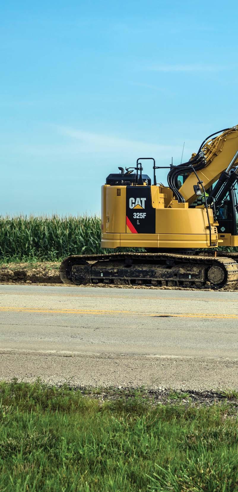 If your work takes you in to tight spaces and you need the absolute best performance at the lowest cost per unit of work that you can possibly get from a 25-ton excavator, take along a Cat 325F L.