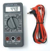 A303 20-FUNCTION DIGITAL MULTI-TESTER Handles a wide range of applications with great accuracy.