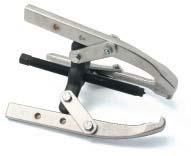 Jaws are adjustable and/or reversible to broaden applications.