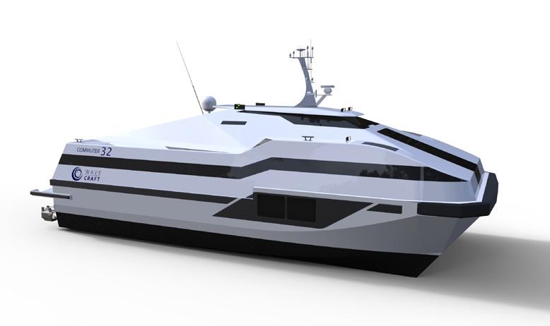 Commuter 32 fast ferry series is engineered for reliable and efficient logistics, designed for