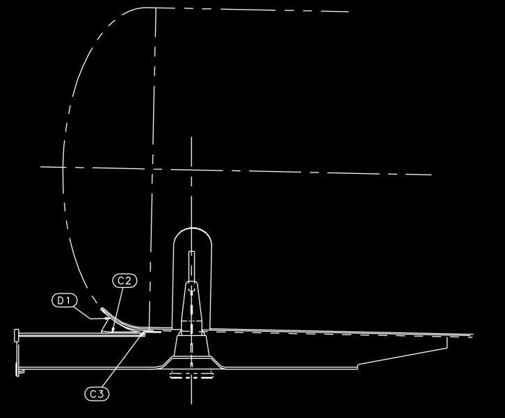 Figure 5: ARI 300 Underframe View of Head Block to Head Pad