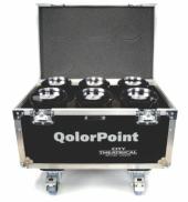 This system is perfectly geared to daily use in a variety of venues. How the QolorPoint Wireless LED Uplighter can be used: As an individual stand alone unit.