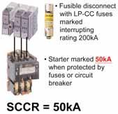 By fixing these weak links, higher short-circuit current ratings can be achieved. In general there are three options that can be used to fix weak links encountered in a panel.