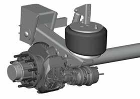 TLAXLE NON-INTEGATED AXLE BAKE CALIPE POSITION Brake caliper position is an important piece of information Hendrickson needs to fully configure an ADB-equipped non-integrated suspension or axle.