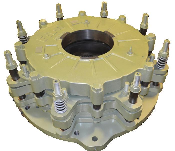 Airflex FHB Brake Elements Overview Eaton Airflex has introduced a revolutionary new design in disc brake technology called the Floating Housing Brake (FHB).