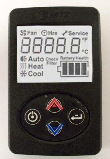 NOTE:After 11/2013 the 70A relay was switched to a 100A relay F: Fan and Temperature Control Display LCD Display Allows for temperature and blower speed adjustment of the Phoenix unit when operating