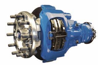 Bendix Air Disc Brakes provide safety and performance as well as ease of service.