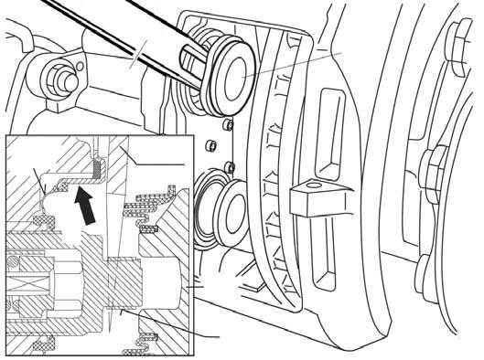 Figure 47 inset) should be used to move the boot and allow the wedge fork ( A in Figure 48) to be inserted. CAUTION: Do not insert the screw driver more than ¼ inch.