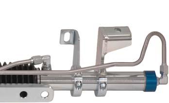 brackets and hardware ONLY. Bracket and center-link combination increases oil-pan and exhaust header clearance.