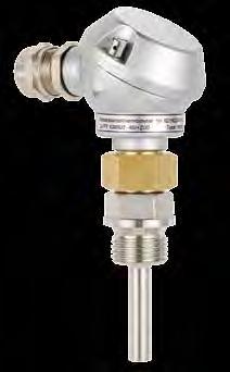 Type WMJ Temperature sensor with connection head form J.