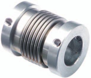 Miniature couplings Low mass moment of inertia Easy assembly due to tolerance F7 Temperature range - 30 C to + 100 C from Ø 6 mm also available with feather key acc. To DIN 6885 sheet 1 J9 Type 1.