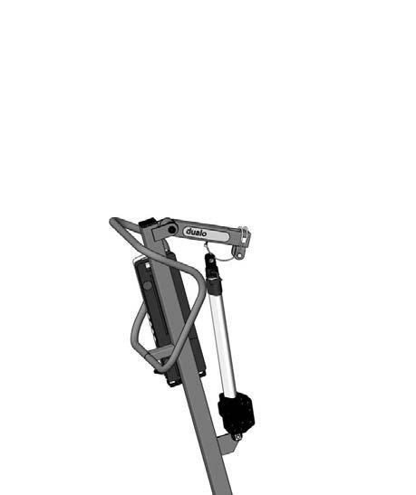 1 Lifting arm holder Motor retaining fork 2 Universal bolt with locking plate Lift tube Figure 12 Figure 13 8.