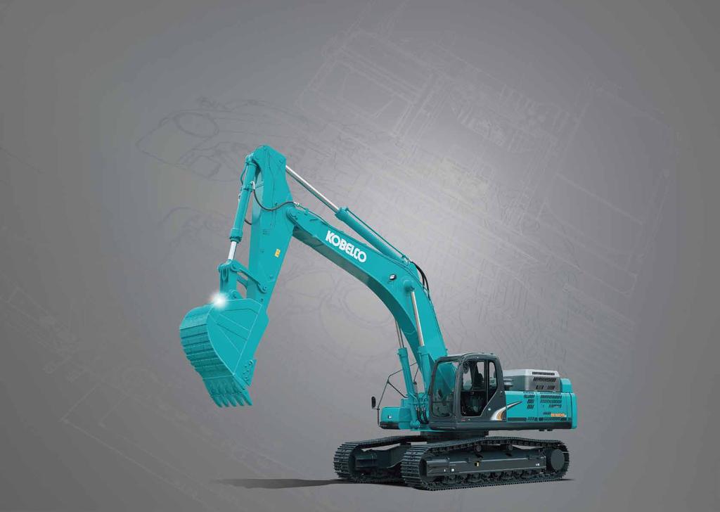 Efficient Performance Performance Amazing Productivity with 18 % Saving in Fuel Consumption and Top-Class Cost Performance Fuel Consumption * 18% Work Volume * 18% Top-Class Powerful Digging Max.