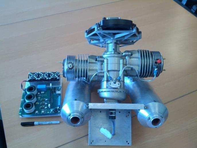 to LaunchPoint alternator 1 kw/kg for fuel to C bus conversion