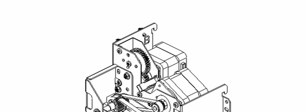 Paddle Mechanism Paddle up and down motor [M603] Paddle roller motor [M601] Paper comes into Compile unit send to Shutter area stably. Paddle roller works Paddle roller motor with belt.