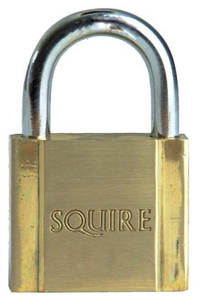 Padlocks Marches Open Shackle Padlock - Brass Open shackle brass padlocks have a body which is made from solid brass, hardened steel shackle up to 30mm and