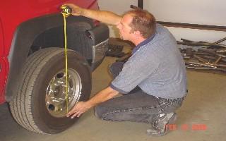 Prior to lifting the vehicle, that you measure the stock height of the vehicle