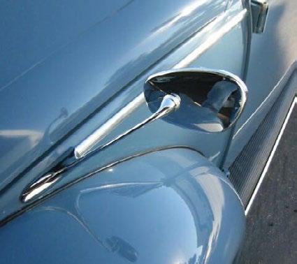 50 Chrome Window Vents VW Beetle 1964 on