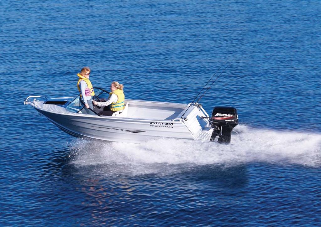 The extremely popular sportsman series with most of the usual McLay features, offering large cockpits and great off shore handling abilities at very