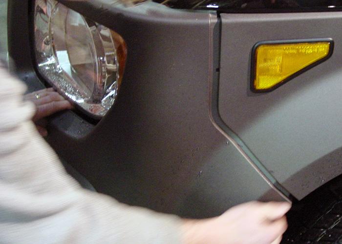 The Honda Element will have three more plastic fasteners over the headlight area that will have to be