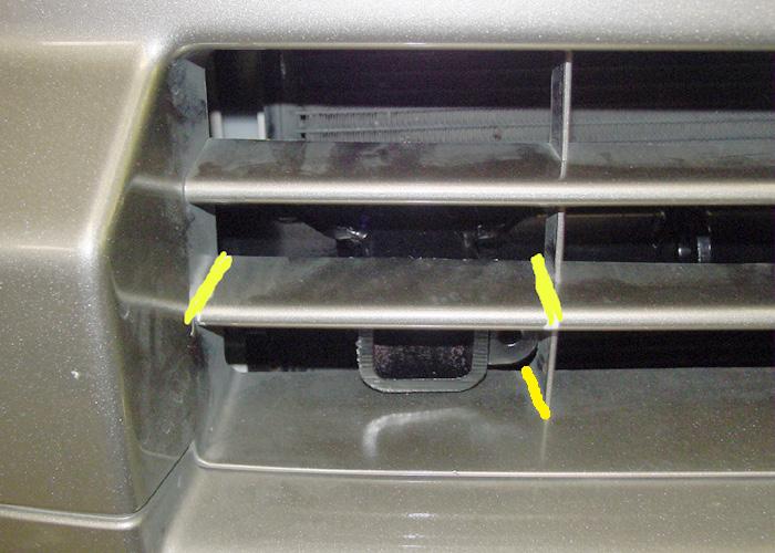 For 2003 to 2008 Element models: you may need to trim the fascia on both sides to accommodate the main receiver brace and the light plug.