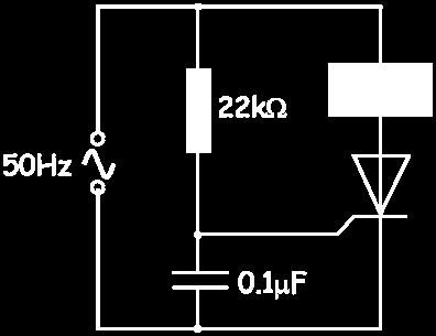 ) Calculate the phase angle produced in the phase control circuit shown