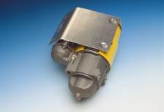 ELECTRICAL ACCESSORIES STARTER MOTOR HEAT SHIELD CHEVY V8 & V6 The Starter Motor Heat Shield is designed with heat resistant material sandwiched between two aluminum plates.