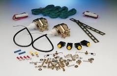 ELECTRIC DOOR AND TRUNK KITS UNIVERSAL ELECTRIC DOOR RELEASE KIT Open the doors of your car or truck with the touch of a button using Mr. Gasket's electric door kit.