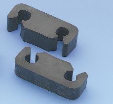 ..1284 1281 1284 RUBBER COIL SPACER Natural rubber spacers increase the height of all coil-spring cars.