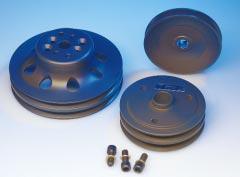 All pulleys are CNC machined from aircraft quality material and are computer designed and tested to assure that electrical and cooling systems function properly.