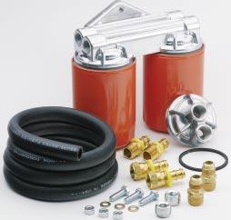 REMOTE OIL FILTER SYSTEMS Available for single or dual oil filters, Mr.