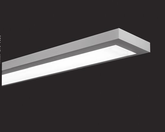 LUMINAIRE LENGTH 4 3 8, 8 and 12 lengths in a single section for nominal support spacing at 4, 8 and 12. For total luminaire length, add 5 8 for each flat end cap and 4 for each sculptured end cap.