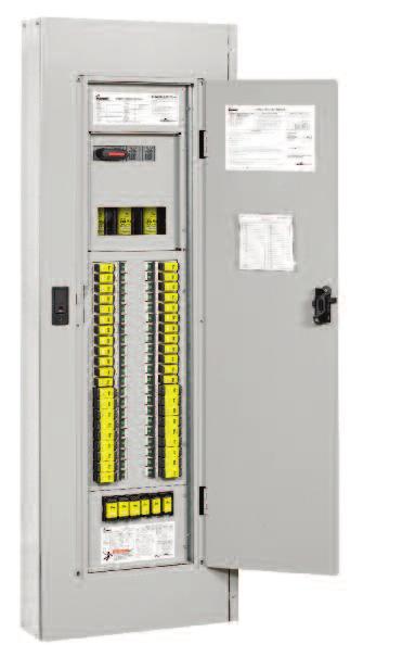 30-400A Quik-Spec Coordination Panelboard Description: Configurable fusible panelboard with 30-400A mains and branches from 1-100A rated 600Vac.