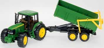 All shown trailers and equipments are compatible with all John Deere