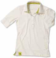 1 2 N 3 N 4 N 5 6 7 8 1 Ladies Polo Shirt Fitted polo shirt with vintage prints on front and back,