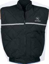 bodywarmer with narrow refl ective security bands one zip pocket inside. Microfi bre outer. Polyester lined.