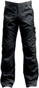 Trousers Stretch in main fabric for high comfort and movability. Reinforced free pockets for nails/screws, etc.